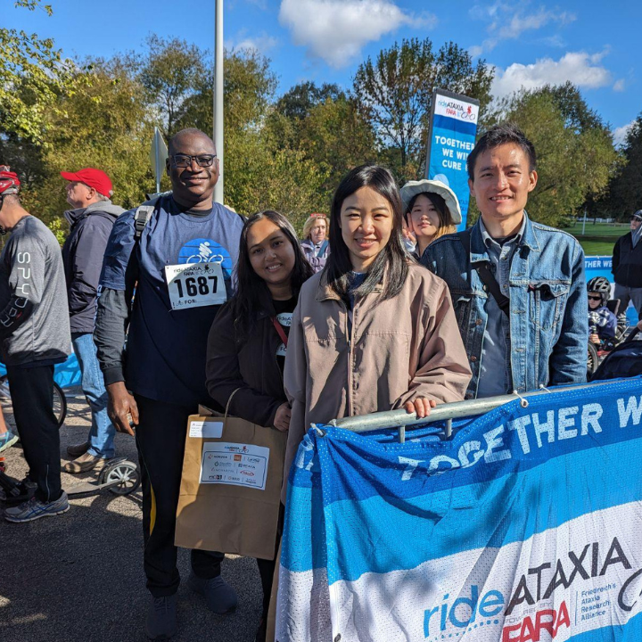 Picture of the 2023 FARA Fellows at rideATAXIA Philly